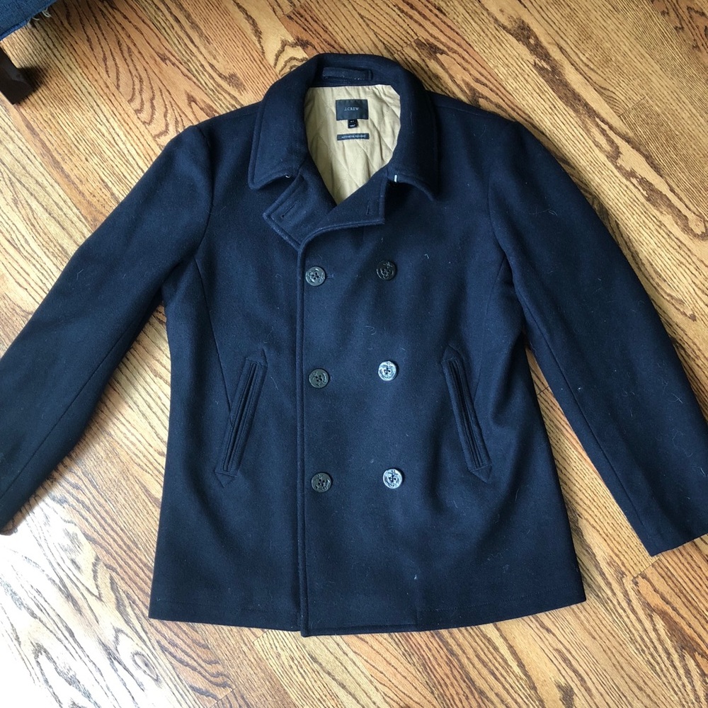 JCrew Bayswater Peacoat, Size XLT